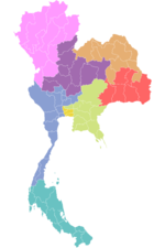 Map TH provinces by electoral2007.png